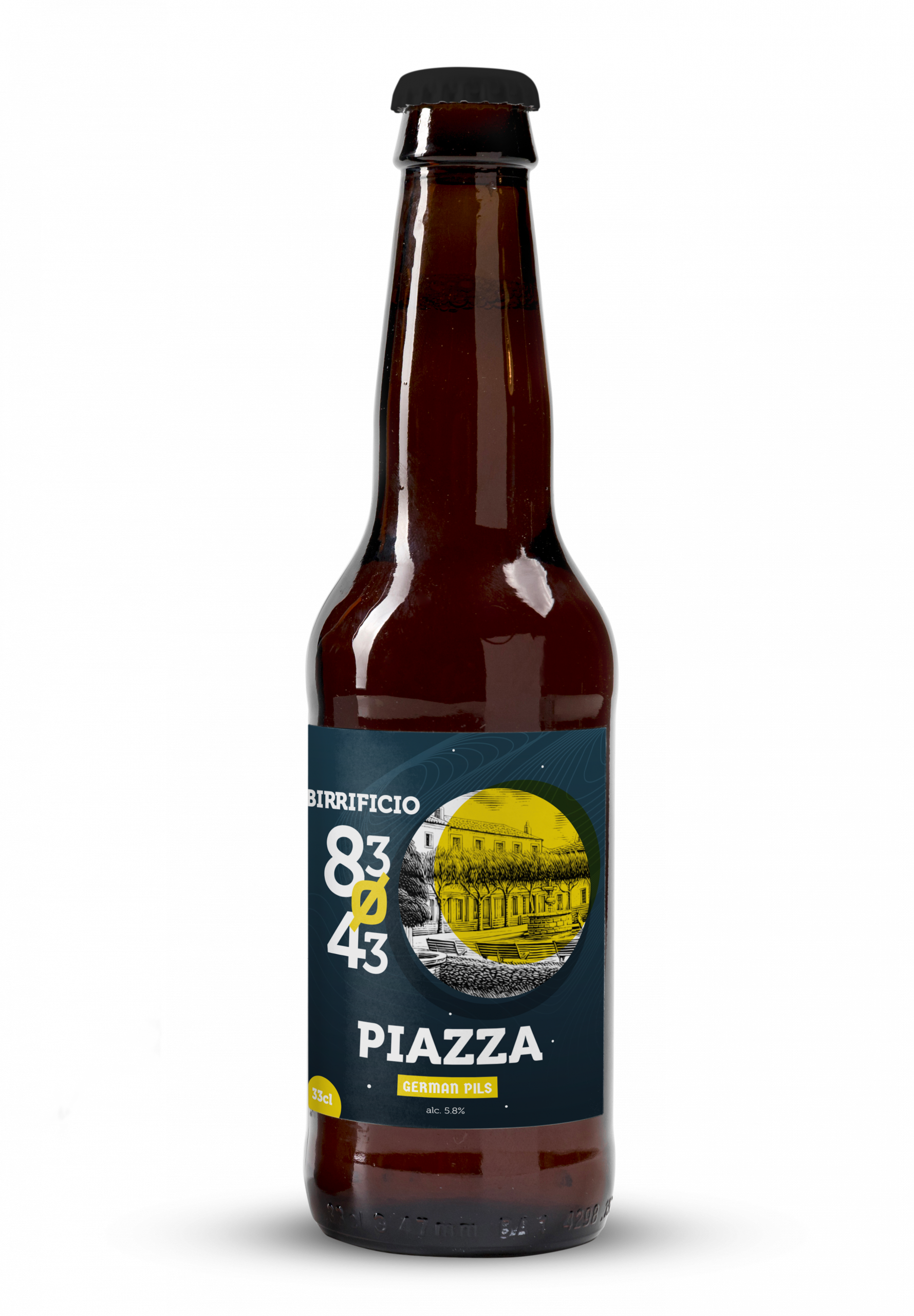 Piazza
German Pils
ABV 5,8%